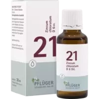 Biochemie Pflüger NR. 21 Zincum chlor. D 6