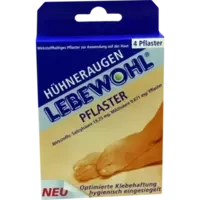 Lebewohl Hühneraugen Pflaster