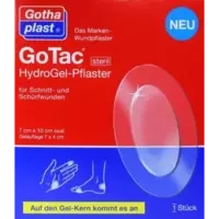 GoTac HydroGel-Pflaster 10cmx7cm steril
