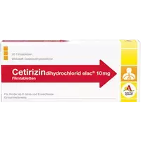 Cetirizindihydrochlorid elac 10mg