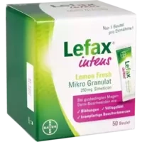 Lefax intens Lemon Fresh Mikro Granul.250 mg Sim.