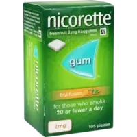 Nicorette 2 mg freshfruit Kaugummi