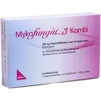 Mykofungin 3 Kombi 200mg Vaginaltabl.+10mg/g Creme