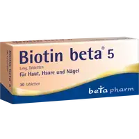 Biotin beta 5 Tabletten