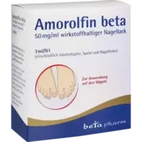 Amorolfin beta 50mg/ml wirkstoffhaltiger Nagellack