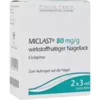 MICLAST 80mg/g wirkstoffhaltiger Nagellack