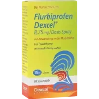 Flurbiprofen Dexcel 8.75 mg/Dosis Spray z.Anw.Mund
