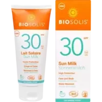 Bio Sonnenmilch + Aloe Vera LSF 30 BIOSOLIS