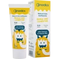 Zahnpasta Kids OrangeClementine ohne Fluor Nordics