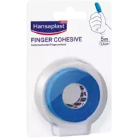 Hansaplast Selbsthaft. Fingerverband blau 5mx2.5cm