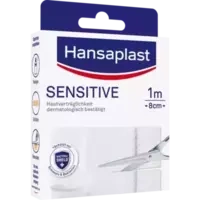 Hansaplast Sensitive Pflaster Hypoallergen 1mx8cm