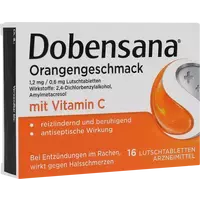Dobensana Orangengeschmack 1.2 mg / 0.6 mg Lutscht