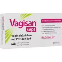 Vagisan sept Vaginalzäpfchen mit Povidon-Iod