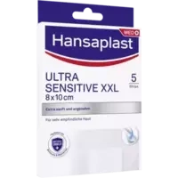 Hansaplast Wundverband Ultra Sensitive 8x10cm XXL