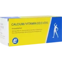 Calcium/Vitamin D3 Evers 600 mg / 400 I.E Kautabl.