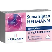 Sumatriptan HEUMANN bei Migräne 50 mg Filmtablette
