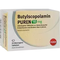 Butylscopolamin PUREN 10 MG überzogene Tabletten