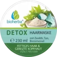 DETOX HAARMASKE mit Zeolith Ton Brennnessel