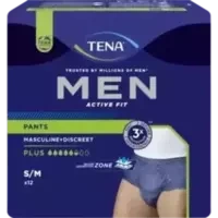 TENA Men Act.Fit Inkontinenz Pants Plus S/M blau