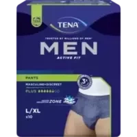 TENA Men Act.Fit Inkontinenz Pants Plus L/XL blau
