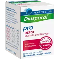 MAGNESIUM DIASPORAL PRO+B-VIT DEPOT Muskel+Nerven