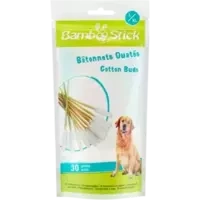 BambooStick L/XL Watte-Ohrreiniger Hund