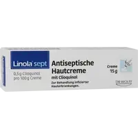 Linola sept Antiseptische Hautcreme mit Clioquinol