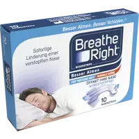 Besser Atmen Breathe Right Nasenpflaster trans nor