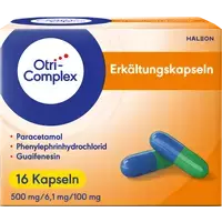 OtriComplex Erkältungskapseln 500mg/6.1mg/100mg