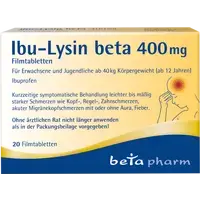 Ibu-Lysin beta 400 mg Filmtabletten