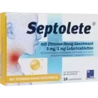 Septolete mit Zitronen-Honig-Geschmack 3 mg/1 mg