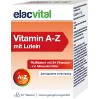 elacvital Vitamin A-Z mit Lutein