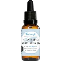 naturafit Vitamin D3+K2 2000 IE / 150 ug Tropfen