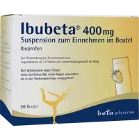 Ibubeta 400 mg Suspension zum Einnehmen im Beutel