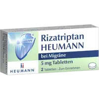 Rizatriptan HEUMANN bei Migräne 5 mg Tabletten