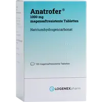 Anatrofer 1000 mg magensaftresistente Tabletten