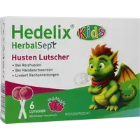 Hedelix HerbalSept Husten Lutscher Kids