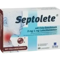 Septolete mit Cola-Geschmack 3 mg/1 mg LUT