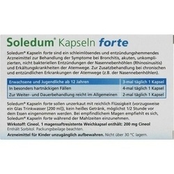 Abbildung klein von Soledum Kapseln Forte