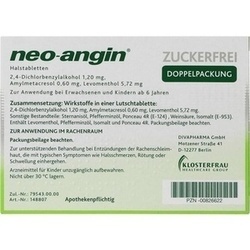 Abbildung klein von Neo-Angin Halstabletten Zuckerfrei
