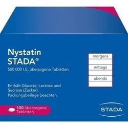 Abbildung klein von Nystatin Stada 500.000 I.E. überzogene Tabletten