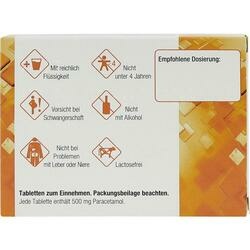 Abbildung klein von Gib Paracetamol 500mg Tabletten