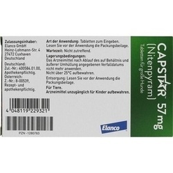 Abbildung klein von Capstar 57mg Für Große Hunde