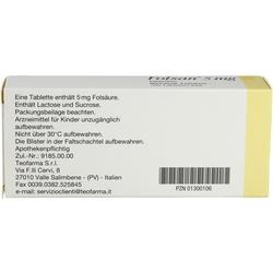 Abbildung klein von Folsan 5mg