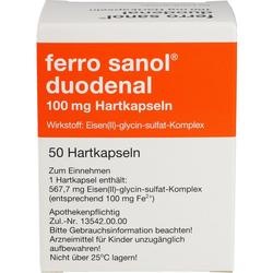 Abbildung klein von Ferro Sanol Duodenal Magens.Res.Pellets In Kapseln