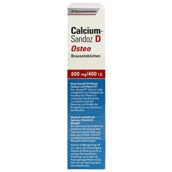 Abbildung klein von Calcium-Sandoz D Osteo Brausetabletten