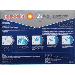 Abbildung klein von Nurofen 24-stunden Schmerzpflaster 200mg Wirkst Pf 
