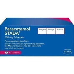 Abbildung klein von Paracetamol Stada 500mg Tabletten