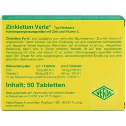 Abbildung klein von Zinkletten Verla Himbeere