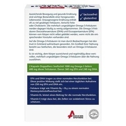 Abbildung klein von Doppelherz Seefischöl Omega-3 1000mg + Folsäure